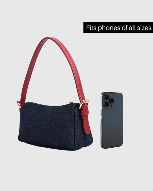 Hot Girl Baguette (Denim X Cherry)