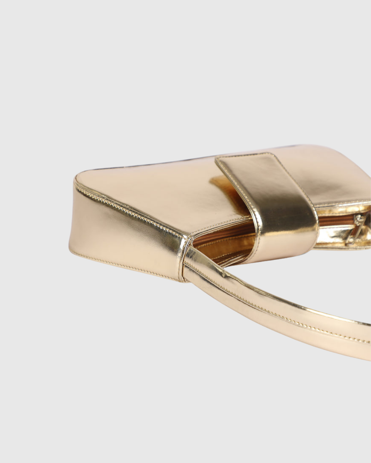 Metallic Gold IT GIRL Baguette