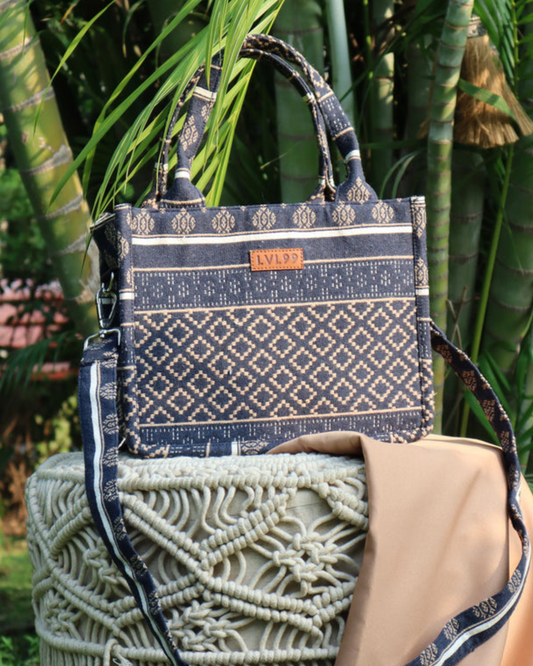 Tribal Box Tote (SMALL)
