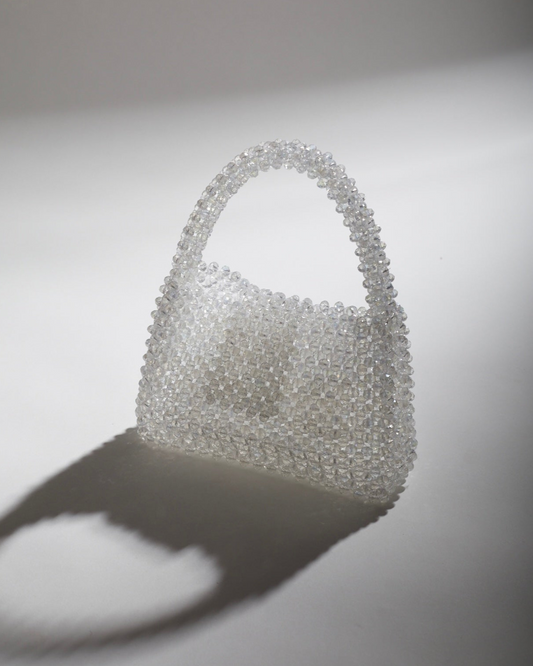Clear ICON Crystal Handbag