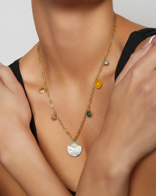 Sea shell necklace