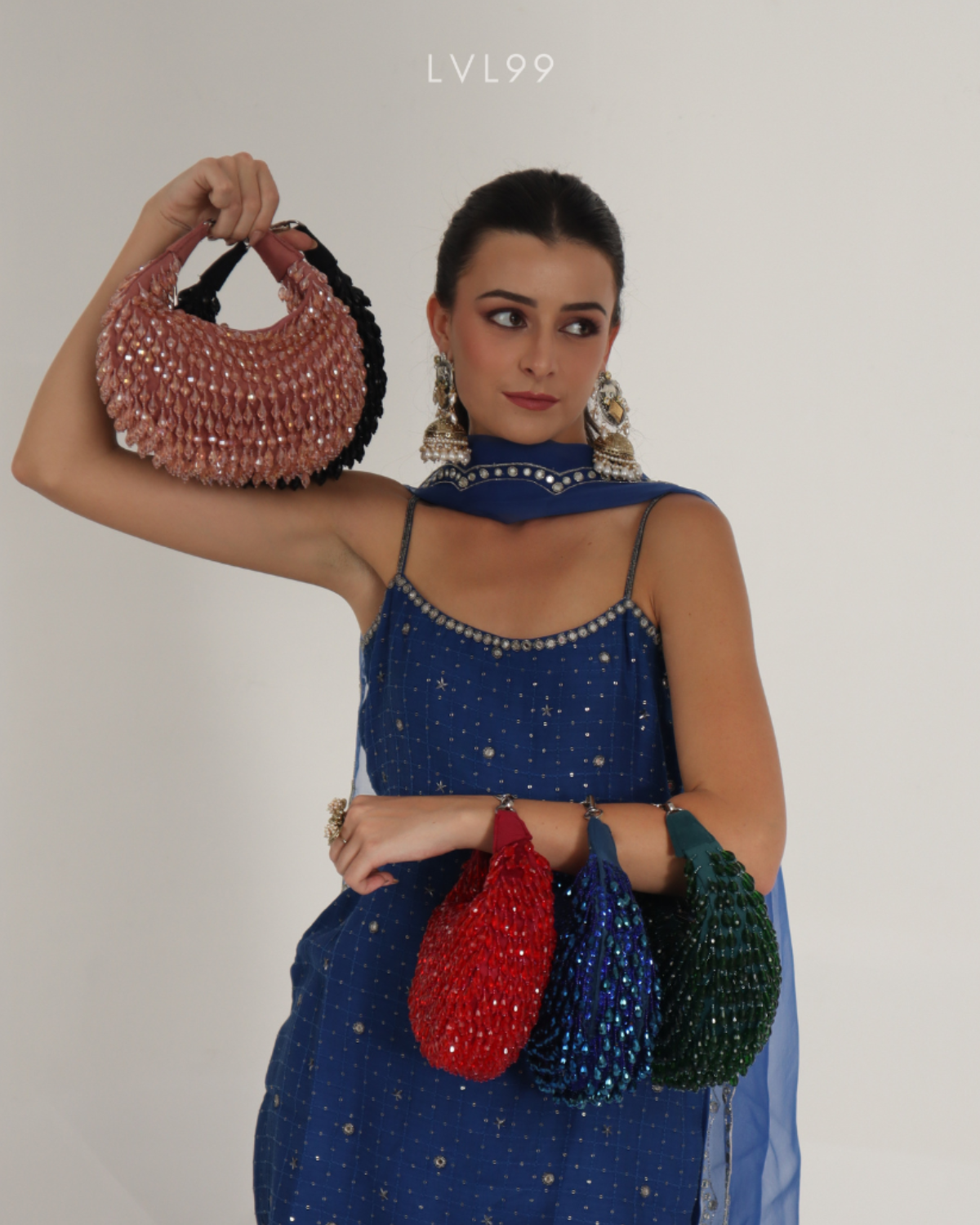 Mehfil Crystal Moon Bag