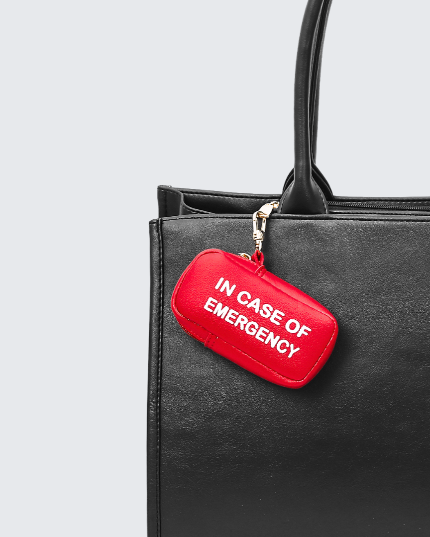 In Case of Emergency Pouch Charm