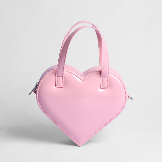 Amore Pink Heart Shaped Bag- LIMITED EDITION, NO RESTOCK