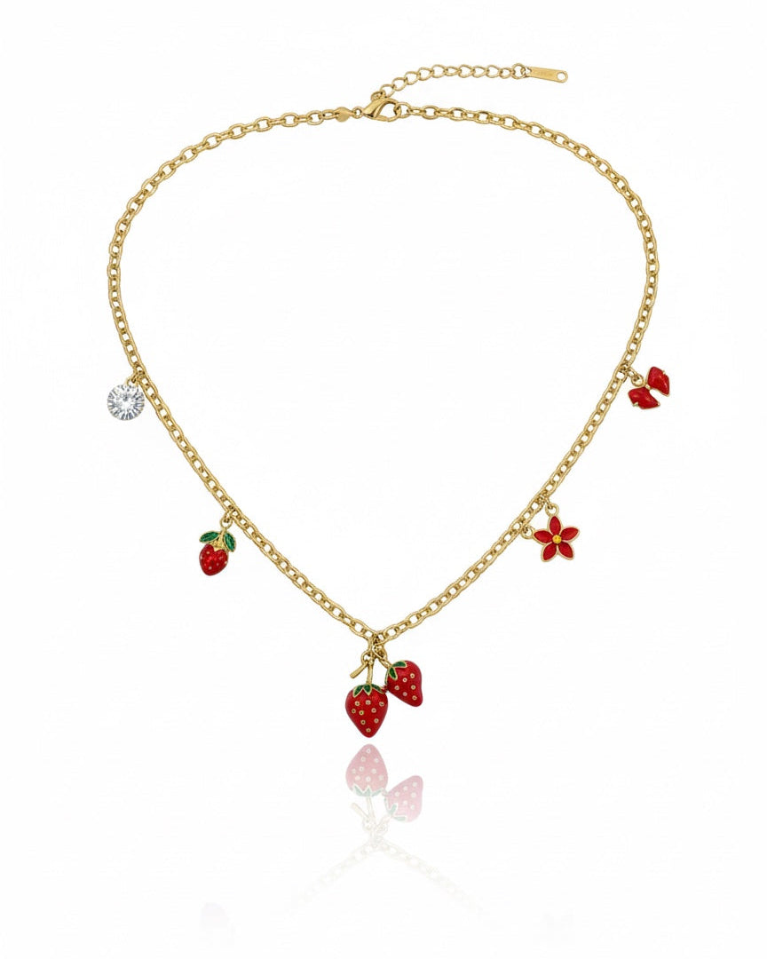 Berry Charm Necklace