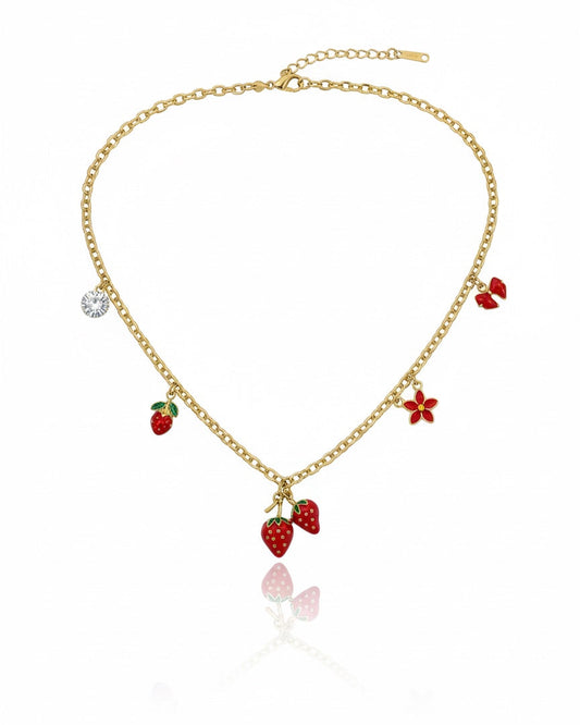 Berry Charm Necklace