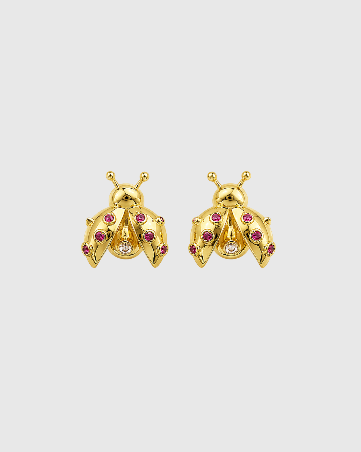 Lady Bug Earrings