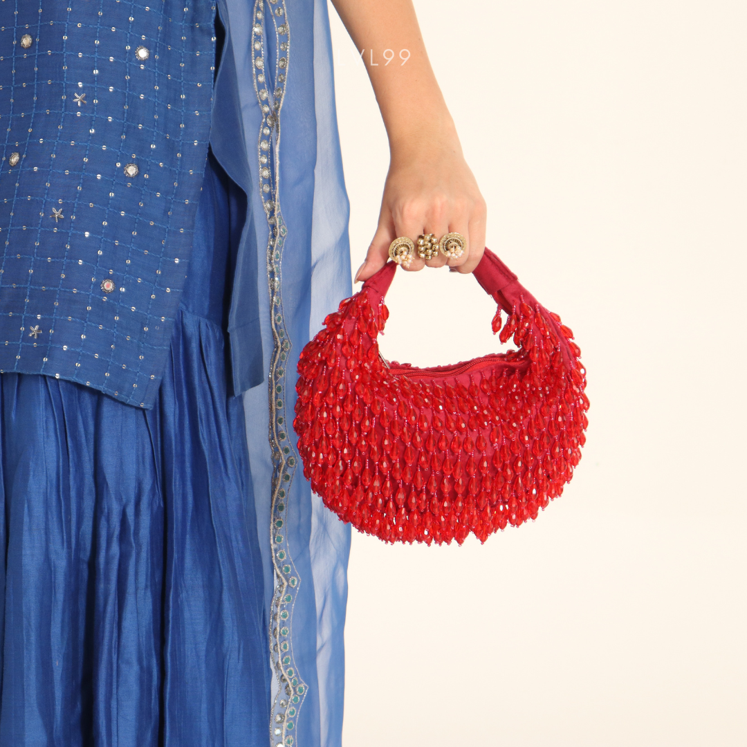 Mehfil Crystal Moon Bag