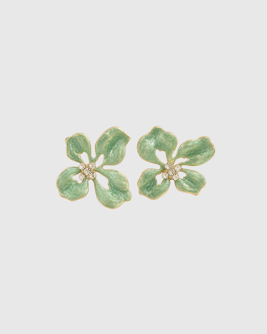 Molten Petal Earrings