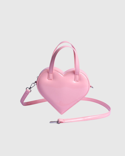 Amore Pink Heart Shaped Bag