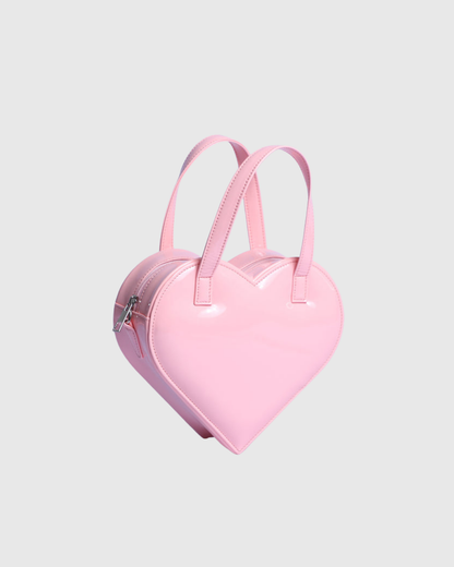 Amore Pink Heart Shaped Bag