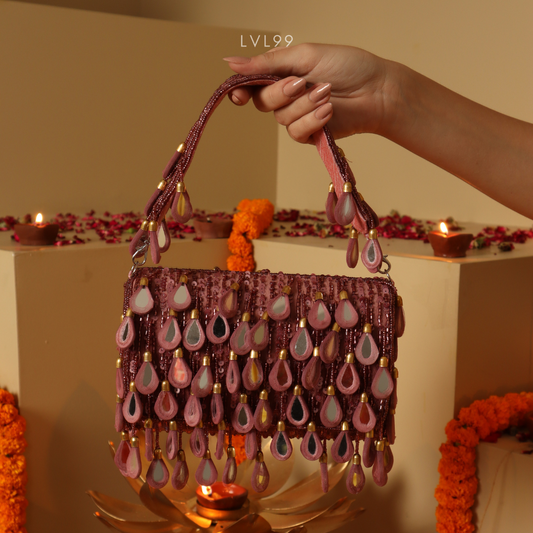 Chaandni Mauve Shoulder Bag