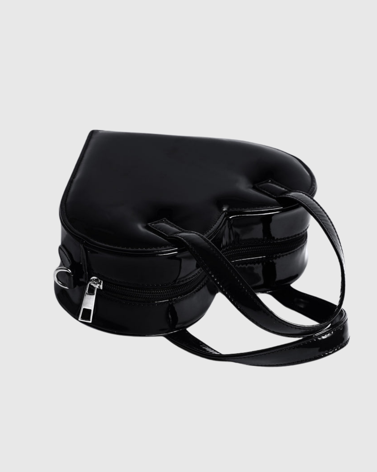 Amore Black Heart Shaped Bag