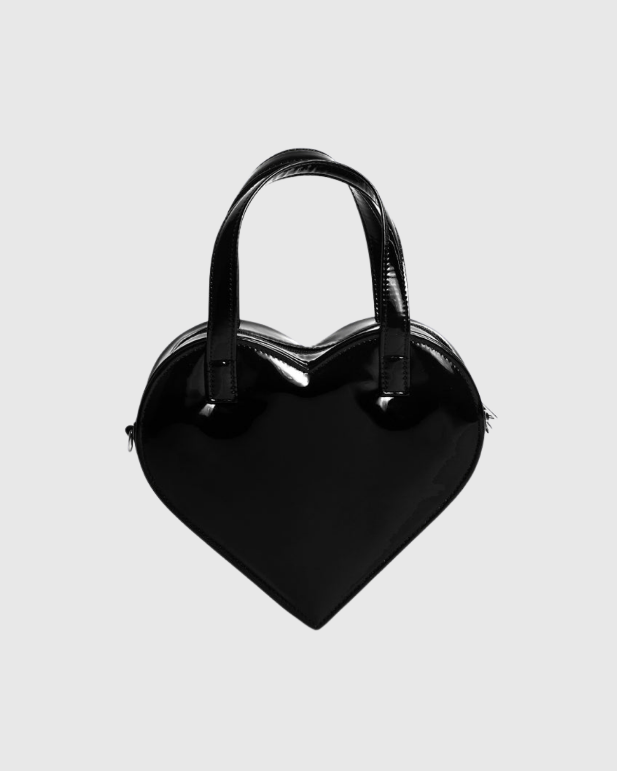Amore Black Heart Shaped Bag
