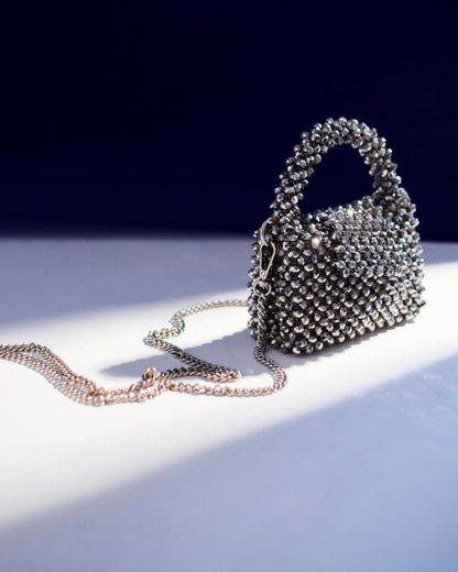 ICON MINI Handbag/Slingbag (Silver)