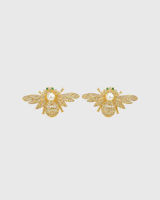 Honey Bee Earrings
