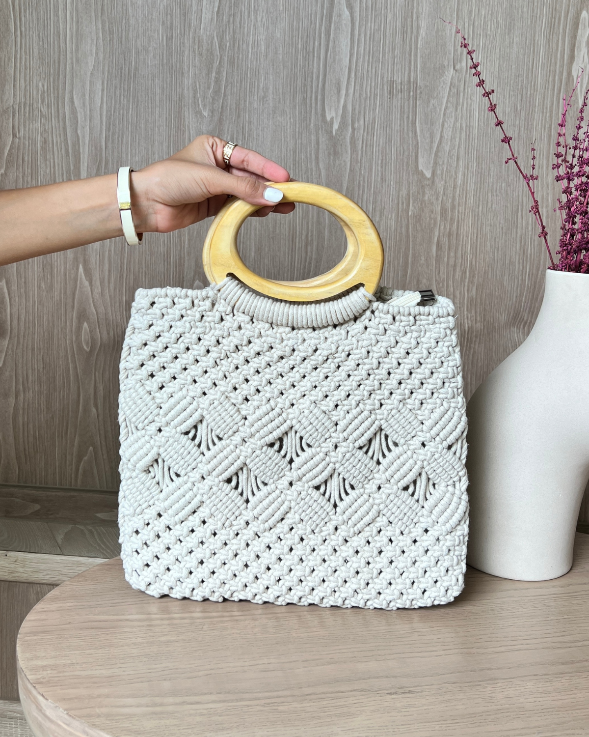 Sun-Kissed Crochet Beach Bag