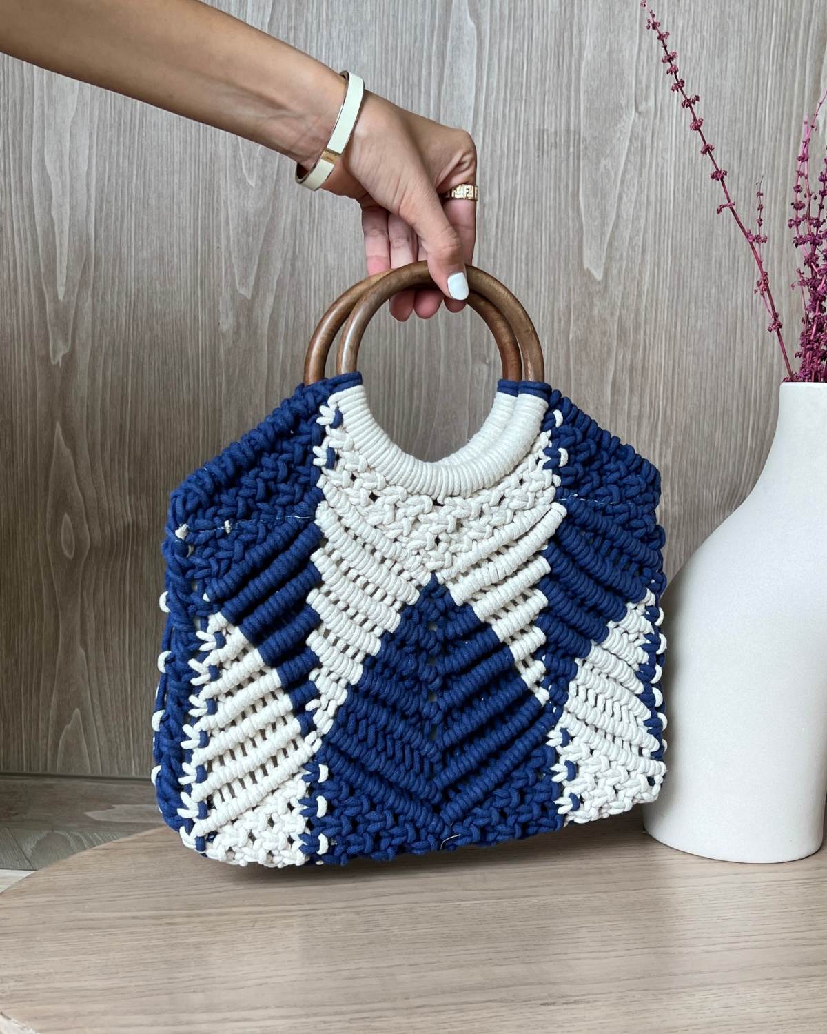 Sun-Kissed Crochet Beach Bag