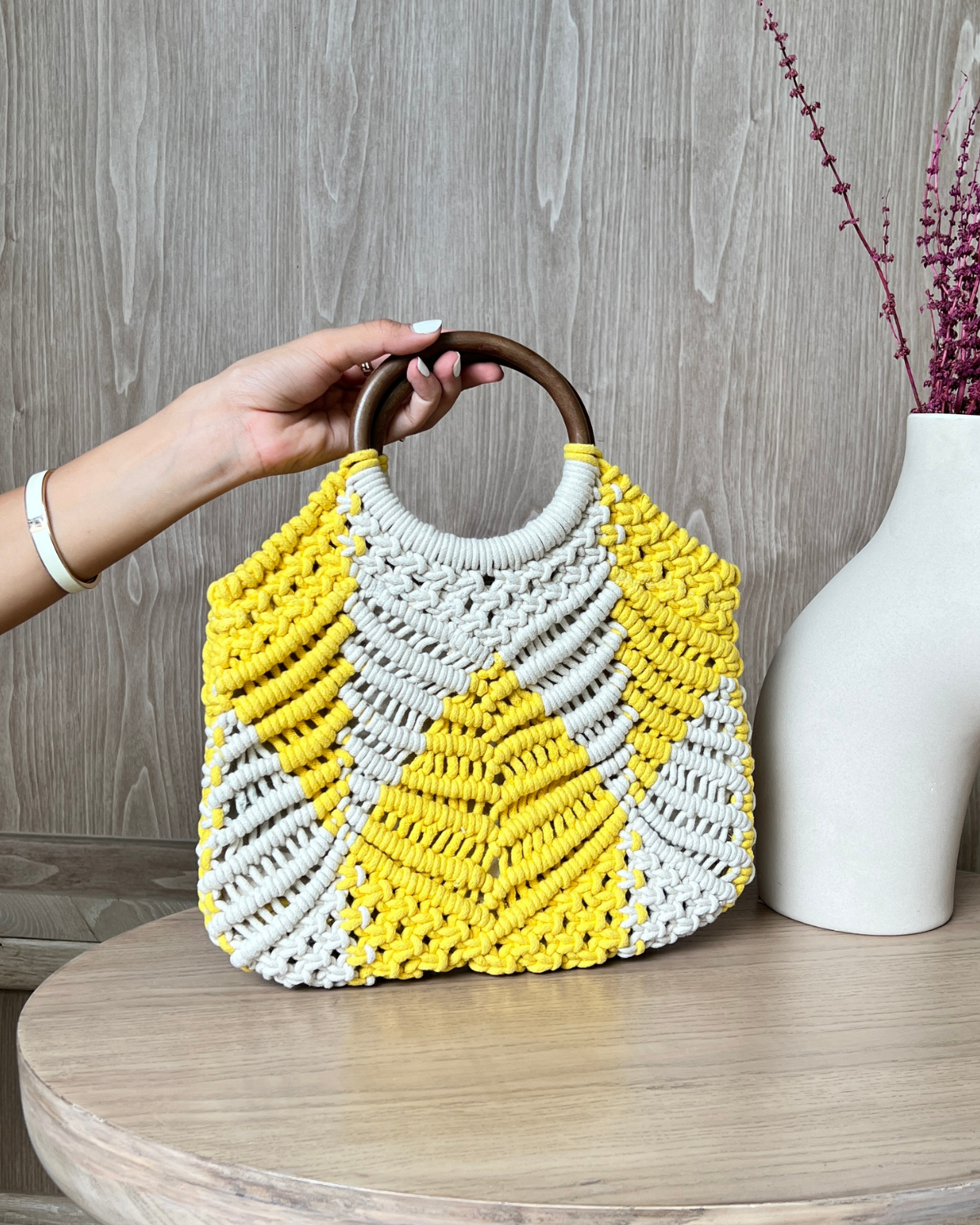 Sun-Kissed Crochet Beach Bag