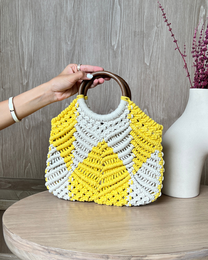 Sun-Kissed Crochet Beach Bag