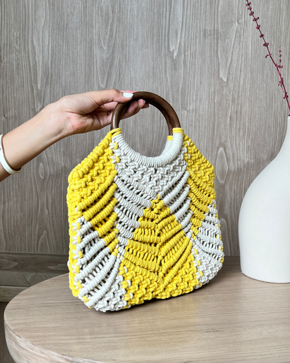 Sun-Kissed Crochet Beach Bag