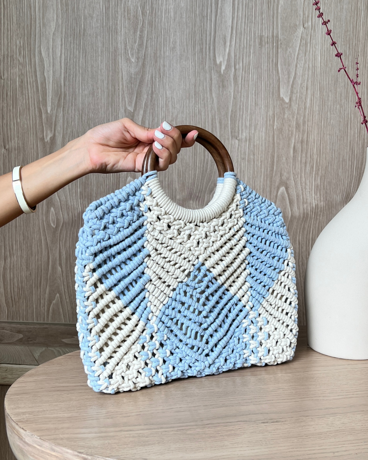 Sun-Kissed Crochet Beach Bag