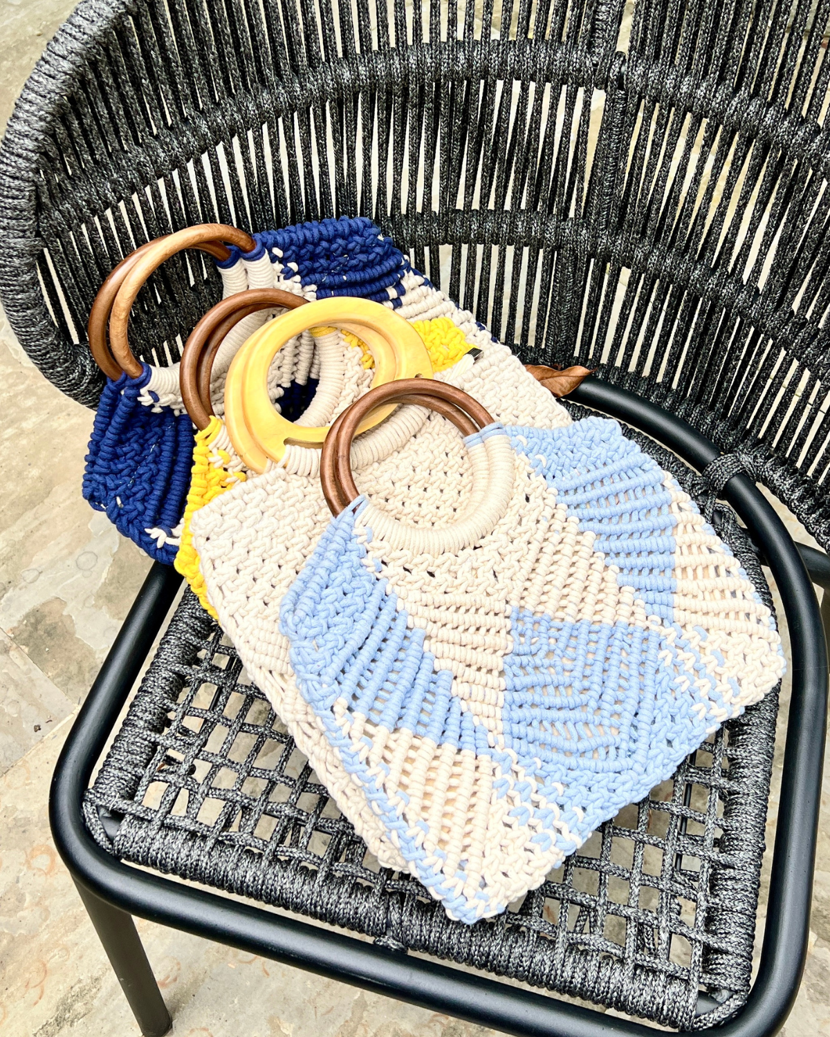 Sun-Kissed Crochet Beach Bag