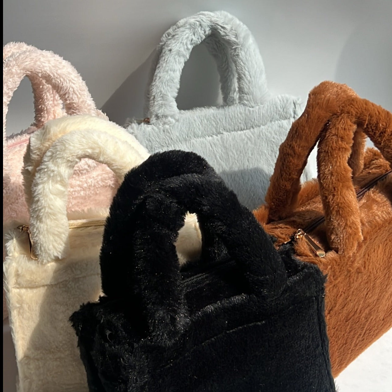 Fur bag best sale