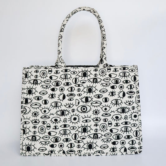 Evil Eye Tote Bag