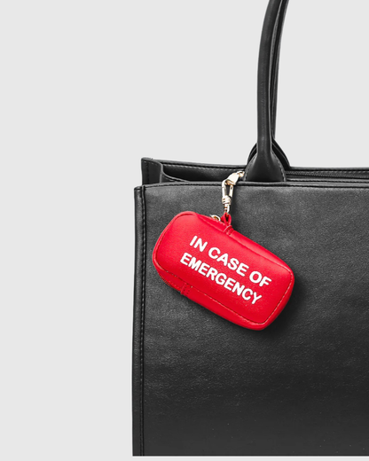 In Case of Emergency Pouch Charm