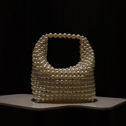 Paris Pearl Beaded Bag