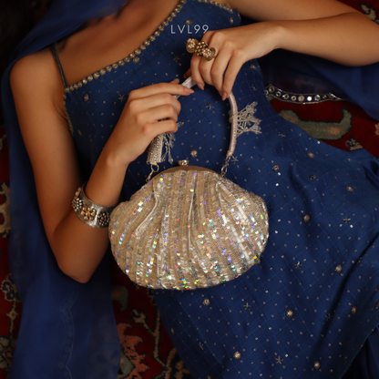 Sitara Silver Bag