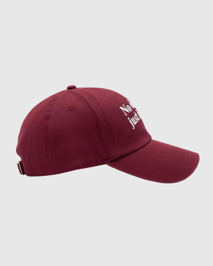 No Daddy Just Issues Cherry Red Cap