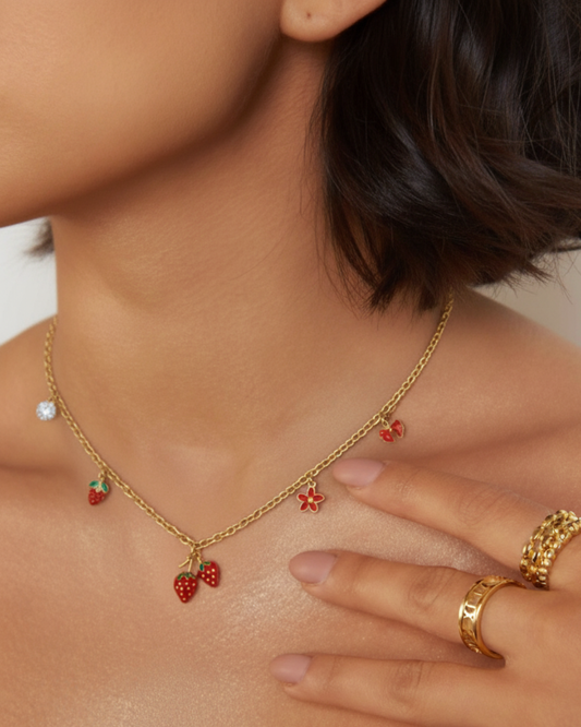 Berry Charm Necklace