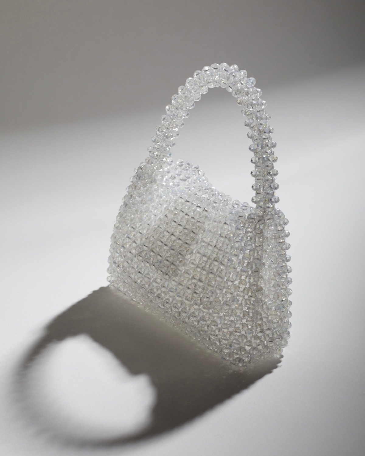 Clear ICON Crystal Handbag