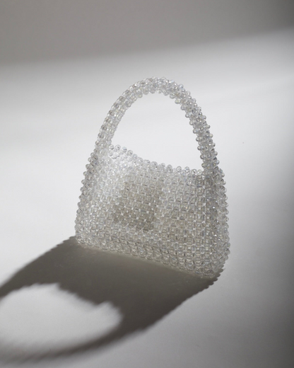Clear ICON Crystal Handbag