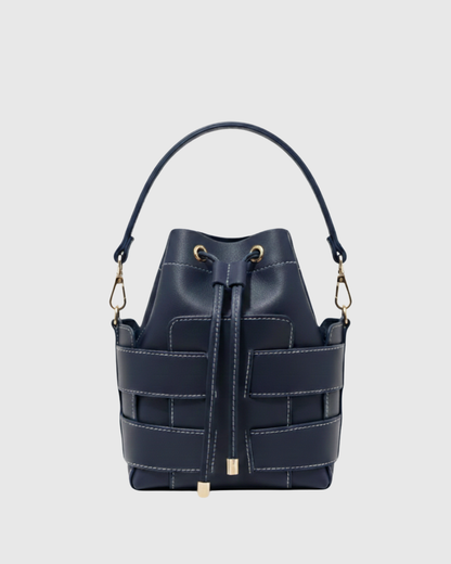 Bare Bucket Crossbody Bag - Blue