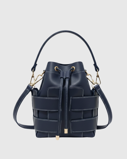 Bare Bucket Crossbody Bag - Blue