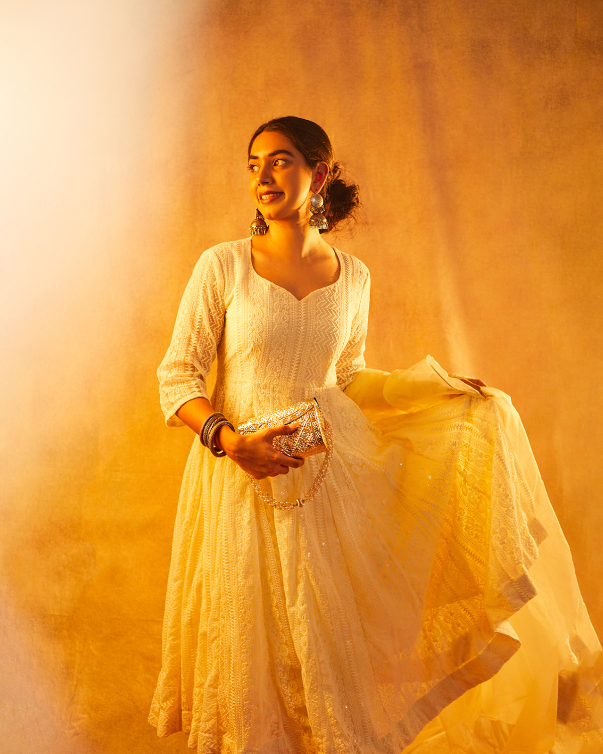 Inayat | Metallic (Brass) Bag