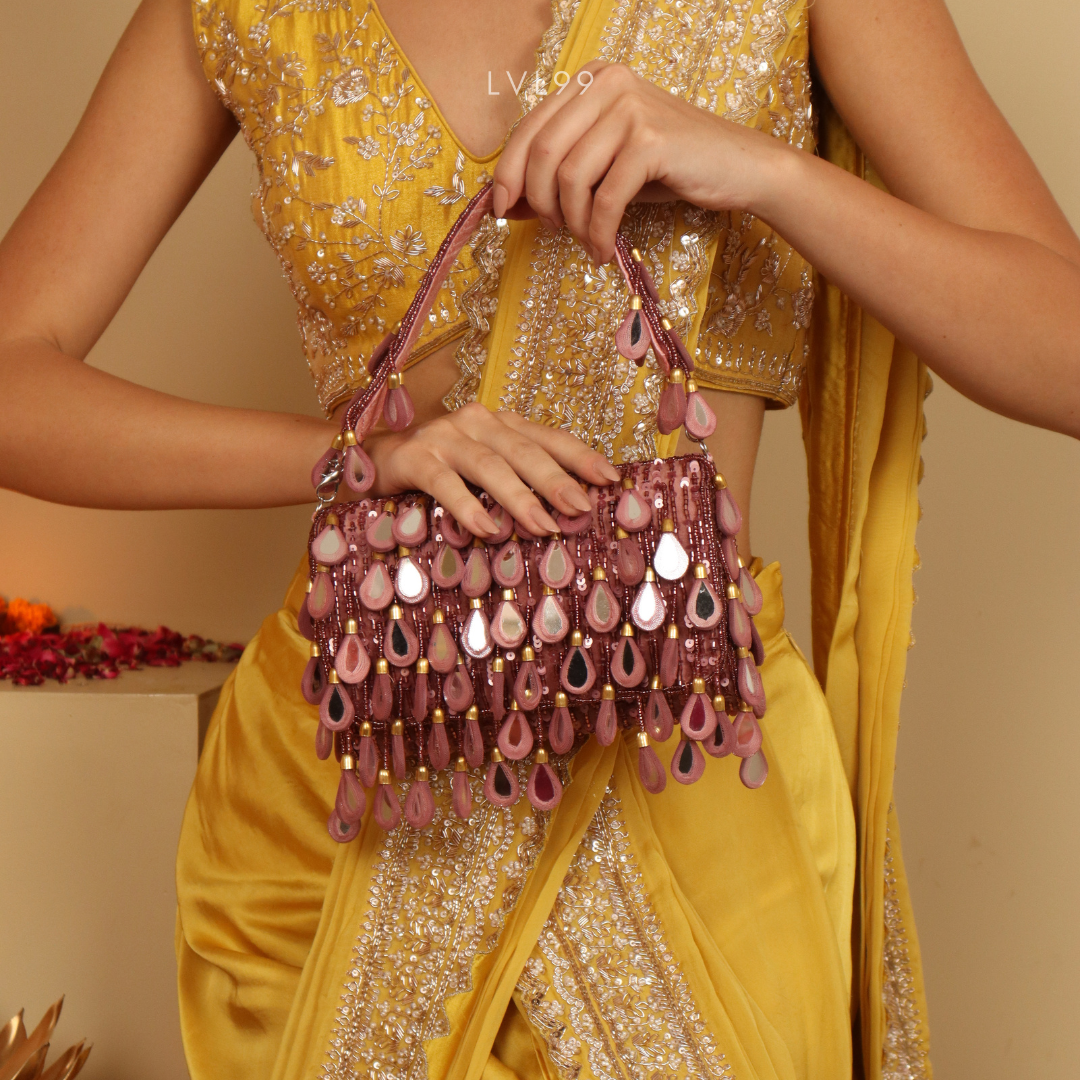 Chaandni Mauve Shoulder Bag