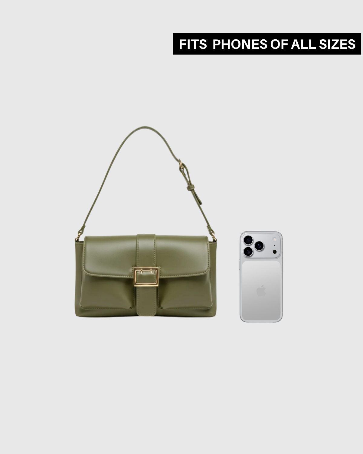 The Ivy Bag- Olive Green