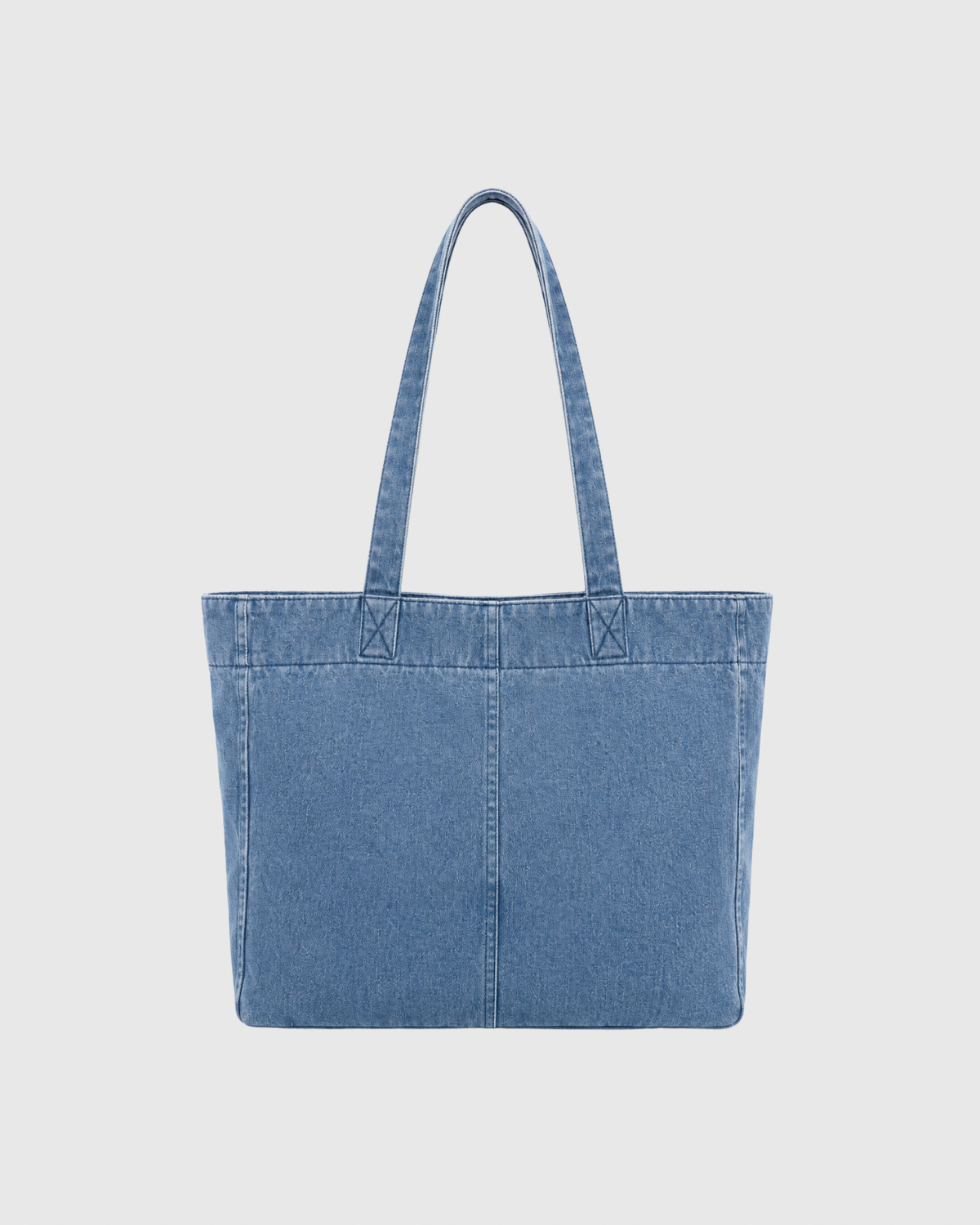 Denim Shopper Tote