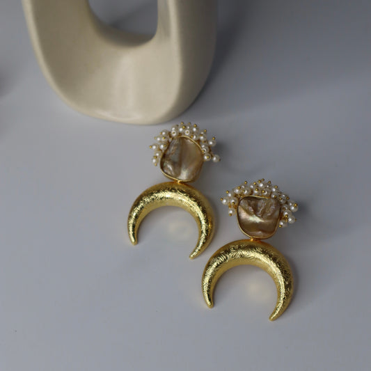 Noor Chand Brass Earrings