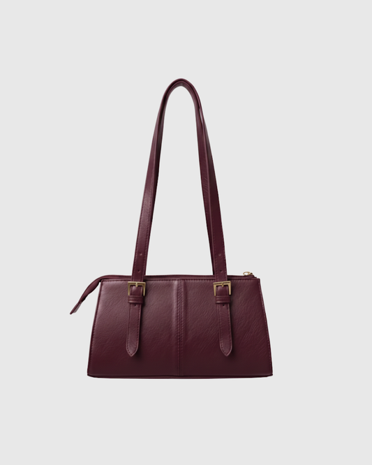 The Everyday Cherry Red Shoulder Bag