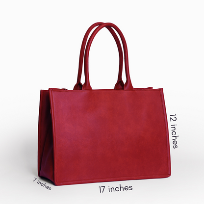 The Carryall Tote Cherry Red (Limited Edition)