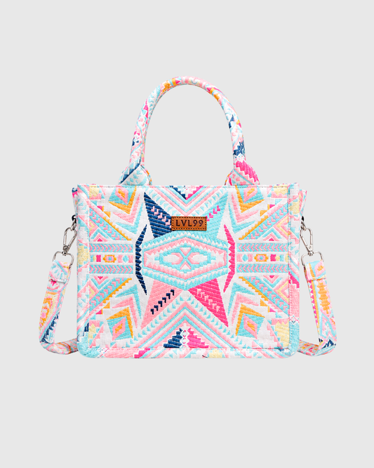 Multicolour Box Tote (SMALL)