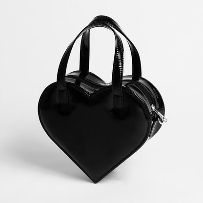 Amore Black Heart Shaped Bag- LIMITED EDITION, NO RESTOCK