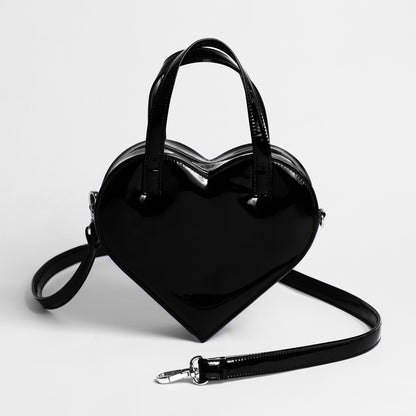 Amore Black Heart Shaped Bag- LIMITED EDITION, NO RESTOCK