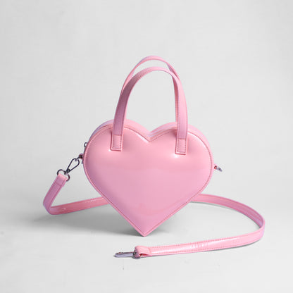 Amore Pink Heart Shaped Bag- LIMITED EDITION, NO RESTOCK