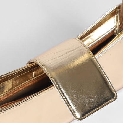 Metallic Gold IT GIRL Baguette